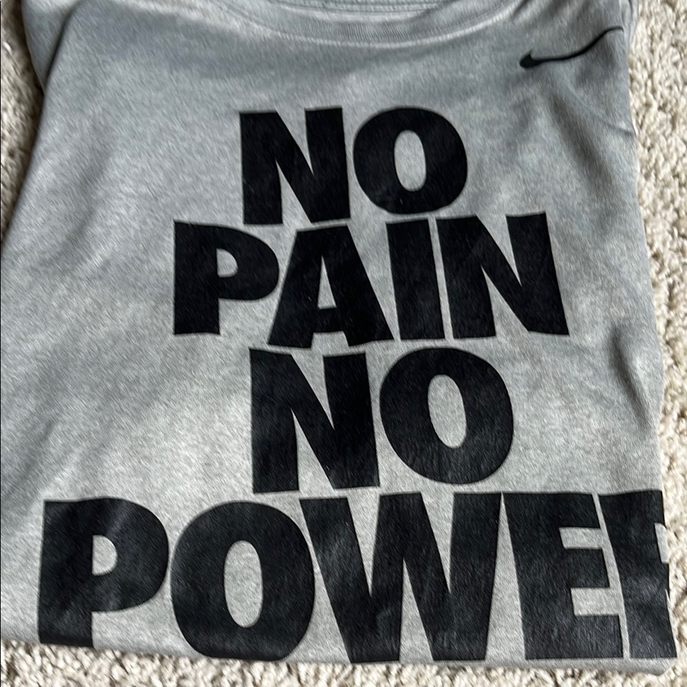 Nike Gray Graphic T-Shirt